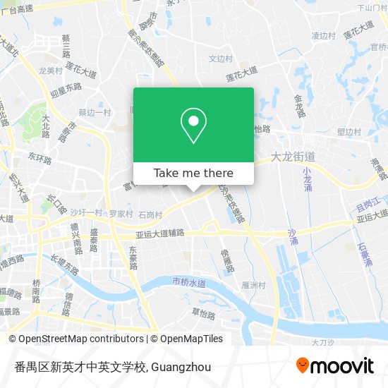 番禺区新英才中英文学校 map