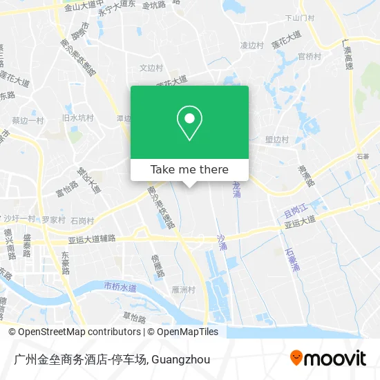 广州金垒商务酒店-停车场 map