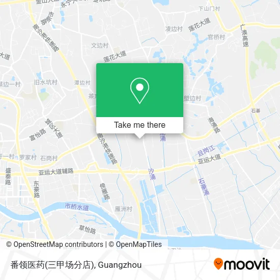 番领医药(三甲场分店) map