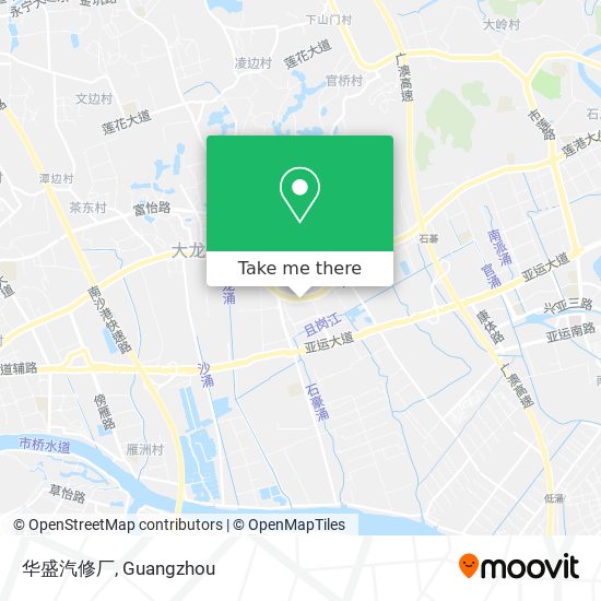 华盛汽修厂 map