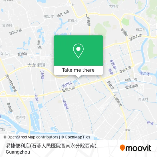 易捷便利店(石碁人民医院官南永分院西南) map