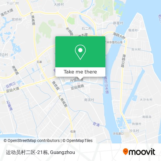 运动员村二区-21栋 map