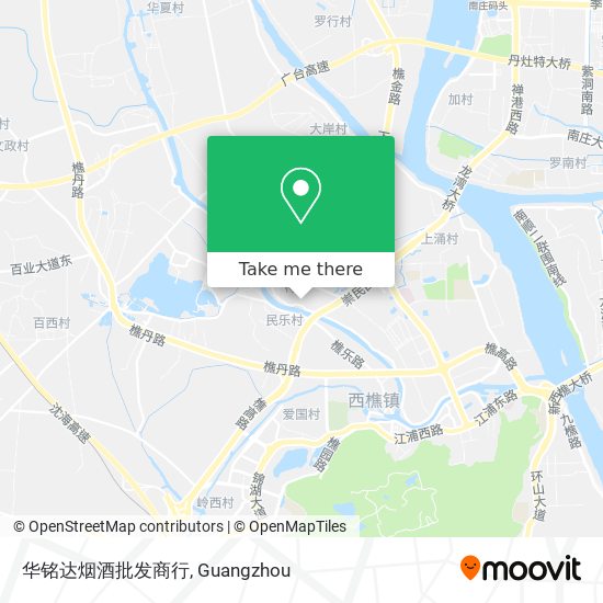 华铭达烟酒批发商行 map