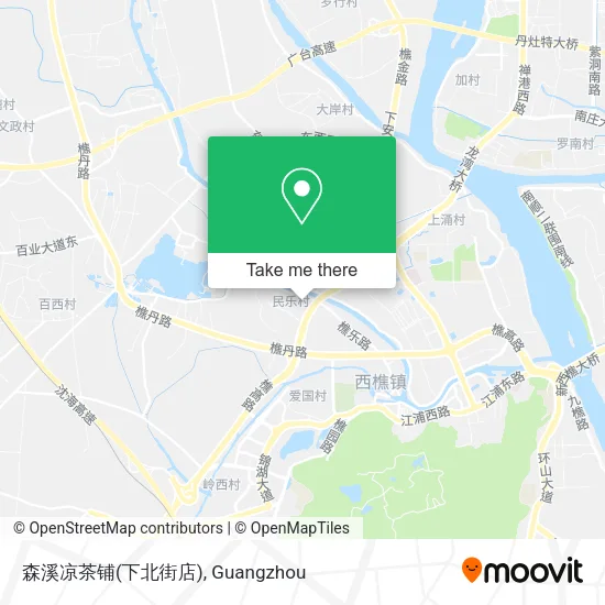 森溪凉茶铺(下北街店) map