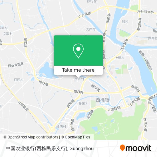 中国农业银行(西樵民乐支行) map