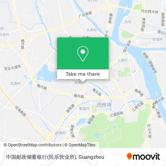 中国邮政储蓄银行(民乐营业所) map