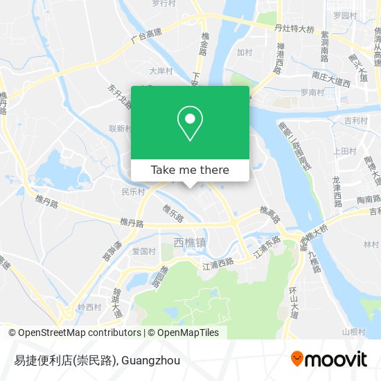 易捷便利店(崇民路) map