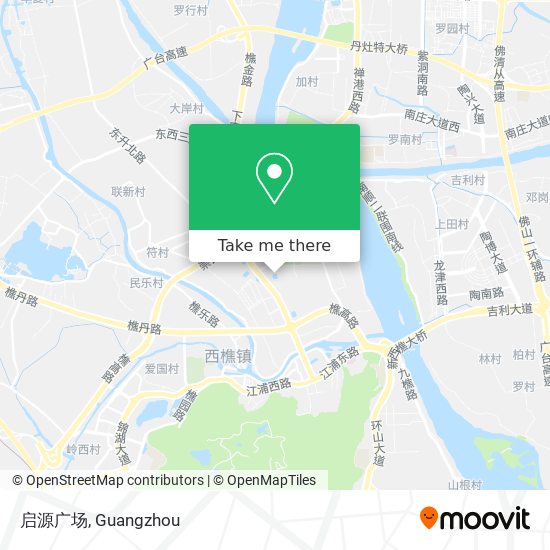 启源广场 map