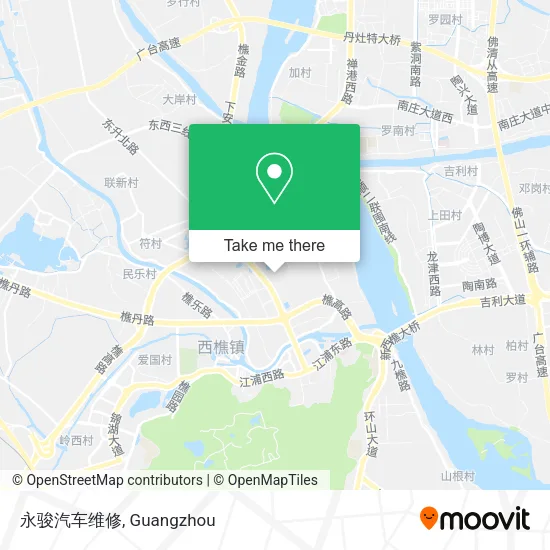 永骏汽车维修 map