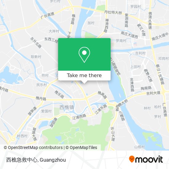 西樵急救中心 map