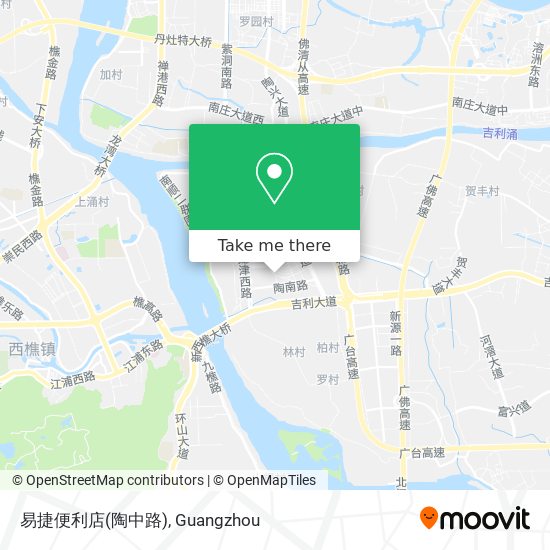 易捷便利店(陶中路) map