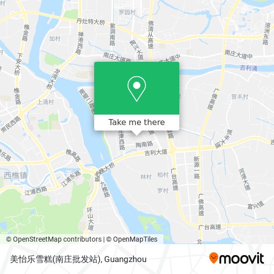 美怡乐雪糕(南庄批发站) map