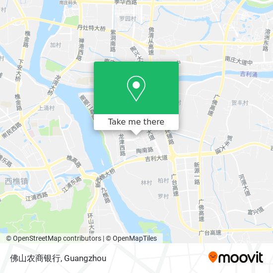 佛山农商银行 map