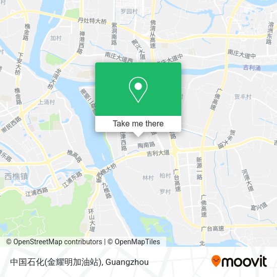 中国石化(金耀明加油站) map