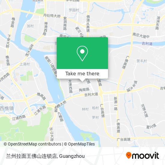兰州拉面王佛山连锁店 map