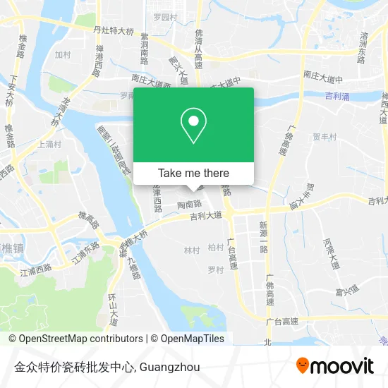 金众特价瓷砖批发中心 map