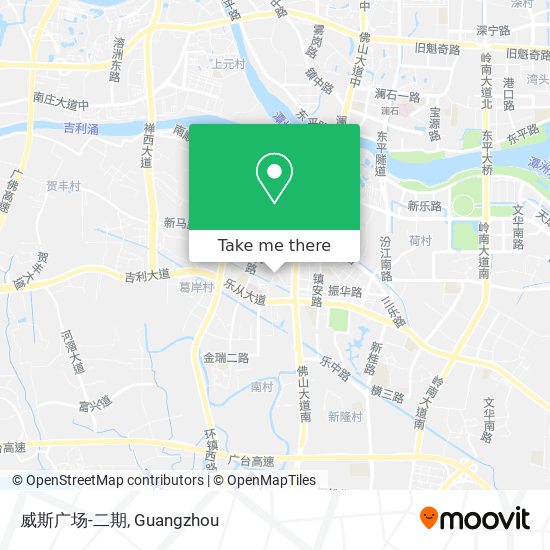威斯广场-二期 map