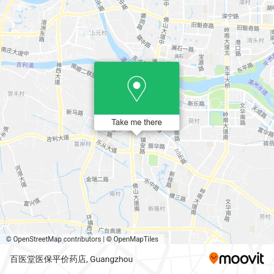 百医堂医保平价药店 map