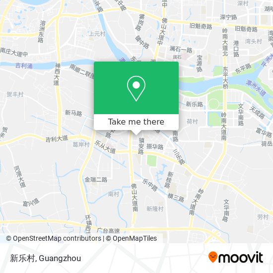 新乐村 map