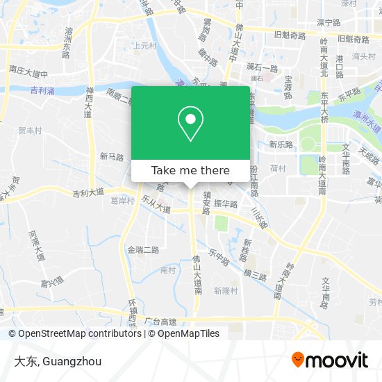大东 map