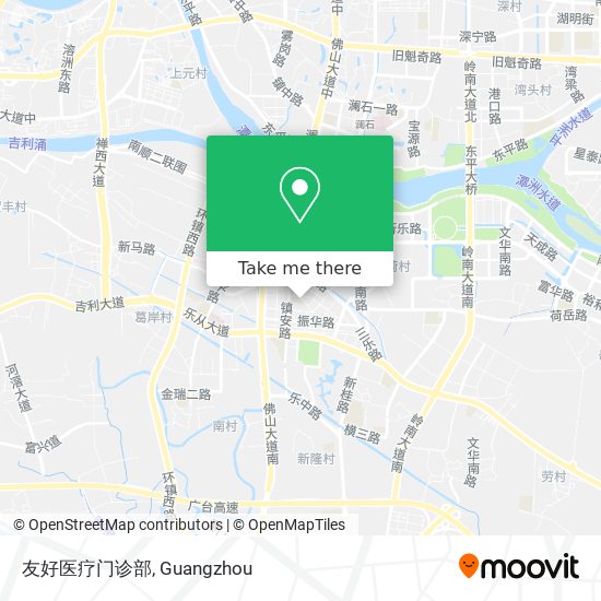 友好医疗门诊部 map
