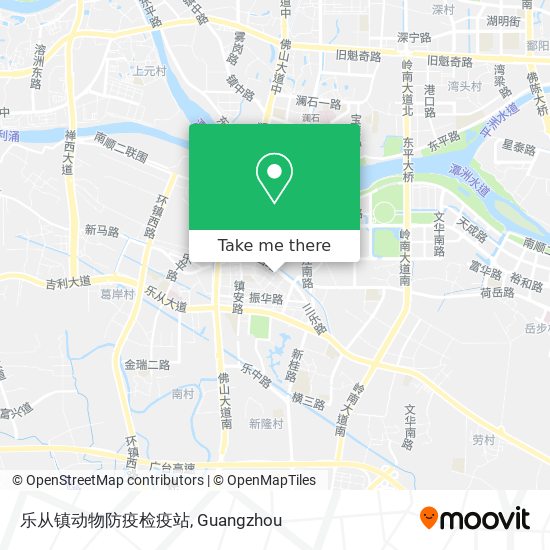 乐从镇动物防疫检疫站 map