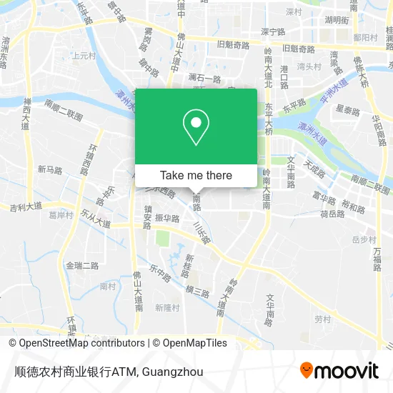 顺德农村商业银行ATM map