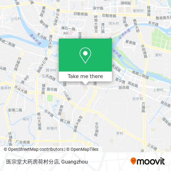 医宗堂大药房荷村分店 map