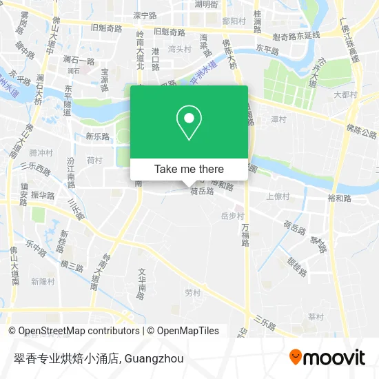 翠香专业烘焙小涌店 map