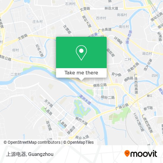 上源电器 map
