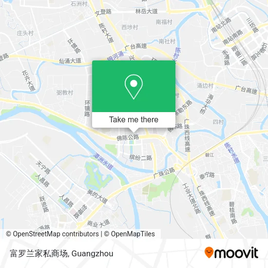 富罗兰家私商场 map
