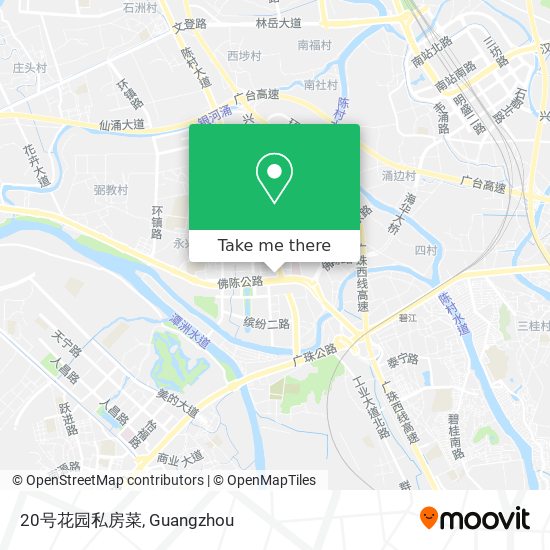 20号花园私房菜 map