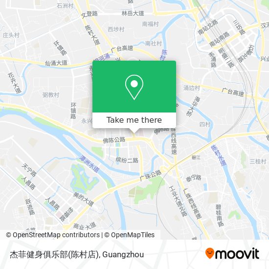 杰菲健身俱乐部(陈村店) map