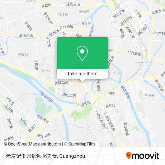 老友记潮州砂锅粥美食 map