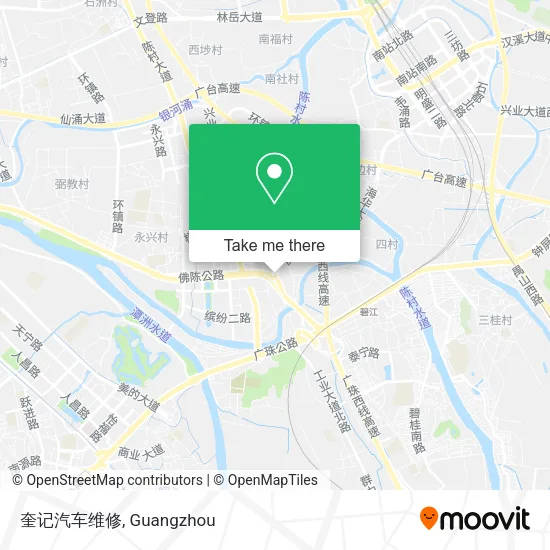 奎记汽车维修 map