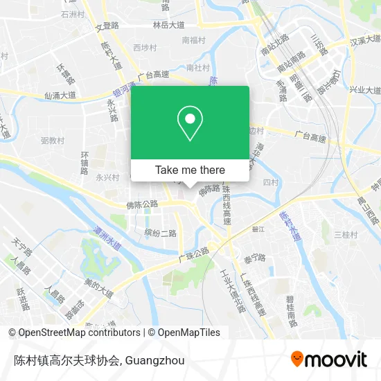 陈村镇高尔夫球协会 map