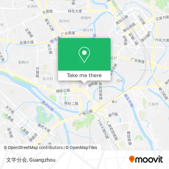 文学分会 map