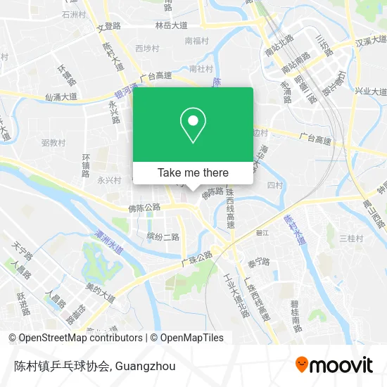 陈村镇乒乓球协会 map