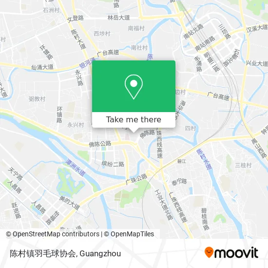 陈村镇羽毛球协会 map