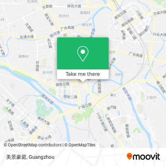 美景豪庭 map