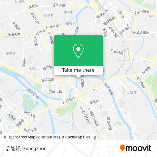 启隆轩 map