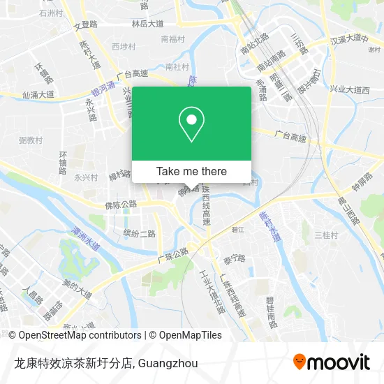 龙康特效凉茶新圩分店 map