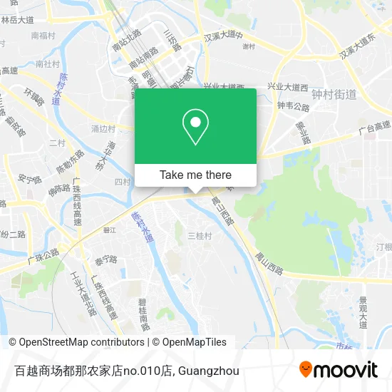 百越商场都那农家店no.010店 map
