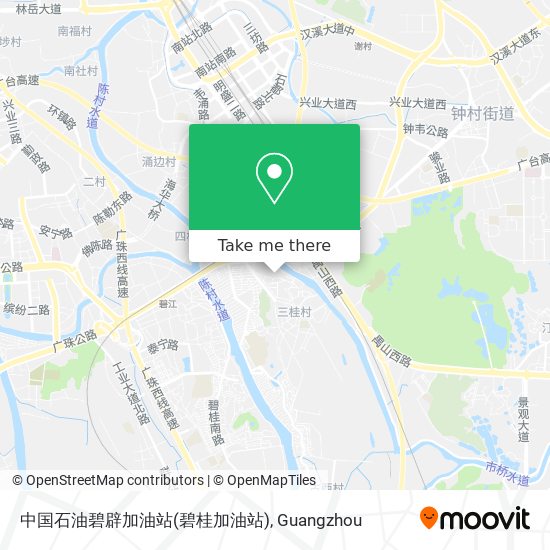 中国石油碧辟加油站(碧桂加油站) map