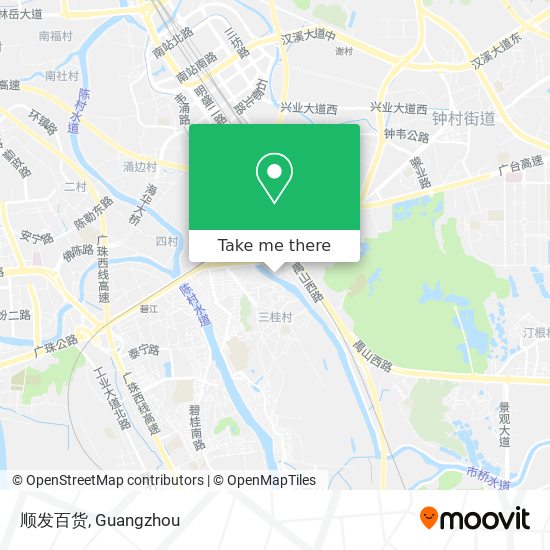 顺发百货 map