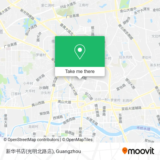新华书店(光明北路店) map
