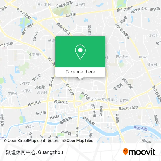 聚隆休闲中心 map