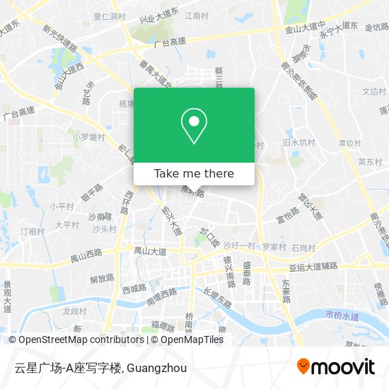 云星广场-A座写字楼 map
