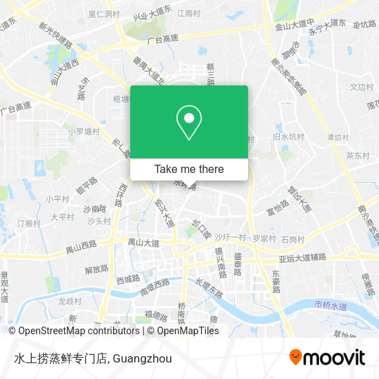 水上捞蒸鲜专门店 map