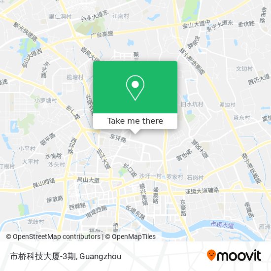 市桥科技大厦-3期 map